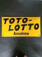 TOTO-LOTTO Annahme Werbeschild Sachsen-Anhalt - Dessau-Roßlau Vorschau