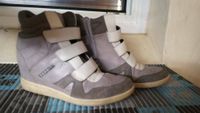 Esprit Schuhe Sneaker Wedges grau Größe 41 Klettverschluss Niedersachsen - Herzberg am Harz Vorschau