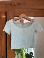 Crop T-Shirt Mintgrün H&M Größe XS Baden-Württemberg - Ammerbuch Vorschau