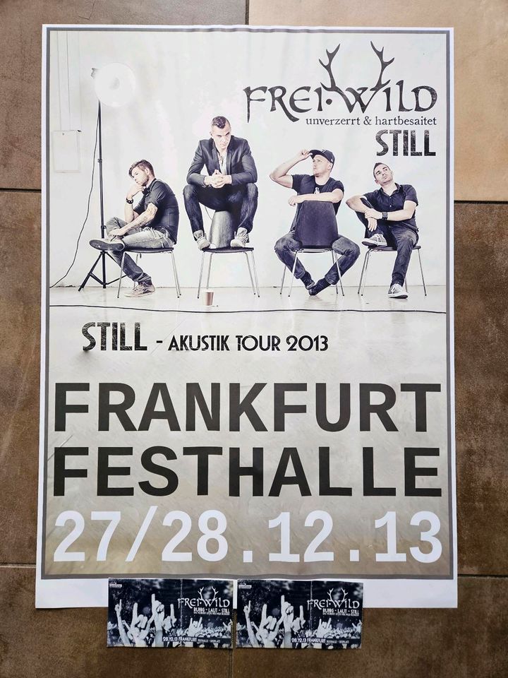 Frei Wild Tour Poster 2013 in Rostock