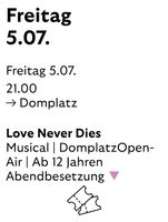 2 Tickets Domplatz OpenAir Magdeburg Love Never Dies Wanzleben - Hohendodeleben Vorschau