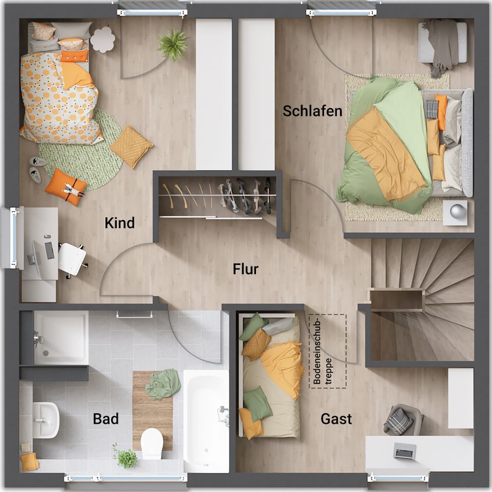 Stadtnahes Wohnen zu mietähnlichen Konditionen! Ihr Town & Country Stadthaus in Königslutter am Elm in Königslutter am Elm