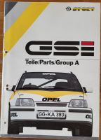 Opel Kadett GSI  Umrüstkatalog Teile Gruppe A Original Opel Sport Baden-Württemberg - Göppingen Vorschau