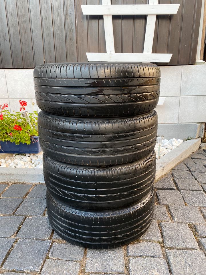 195 55 R15 / 4 Reifen mit Stahlfelgen in Leinefelde-Worbis
