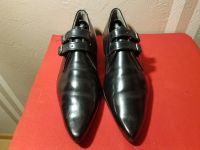 Herrenschuhe Leder schwarz Gr. 42 Mecklenburg-Vorpommern - Wismar Vorschau