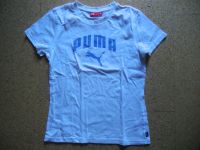 Puma Shirt weiß hellblau Sport Gym Fitness Gr. XL Frankfurt am Main - Nieder-Eschbach Vorschau
