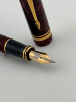 Parker Duofold Rot Marmoriert - 14Kt - M Feder Hessen - Kassel Vorschau