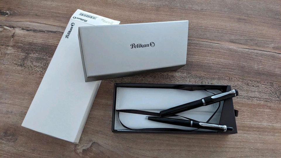 Pelikan Set Füller Kugelschreiber M100 K100 Selten Unbenutzt in Bad Neustadt a.d. Saale