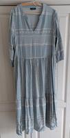 schönes Sommerkleid, blau / weiß,  Größe L 42 / 44 Schleswig-Holstein - Bad Segeberg Vorschau