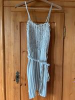 Hollister XS weiß-grau Sommerkleid Brandenburg - Potsdam Vorschau