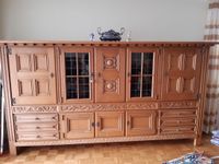 Schrank Wohnzimmer massiv echt Holz Vollholz top Zustand neuwerti München - Allach-Untermenzing Vorschau