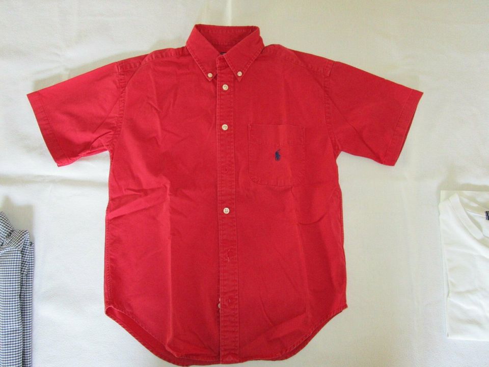 T-Shirt + Hemd kurzarm POLO RALPH LAUREN Gr. 7 / S 122/128 in Ostfildern