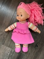 Puppe mit pinken Wollhaaren Hessen - Heuchelheim Vorschau