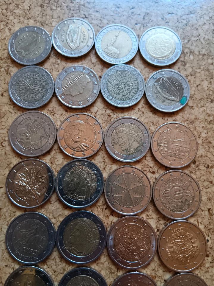 Euro Sondermünzen und Ausland , Nennwert 101€ in Steinfurt