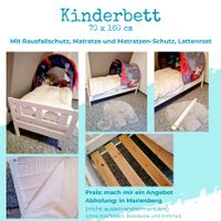 Kinderbett 70 x 160 mit Zubehör Sachsen - Marienberg Vorschau