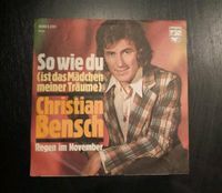 Vinyl Single Christian Bensch So wie Du 1972 70er Schlager Schleswig-Holstein - Bad Bramstedt Vorschau