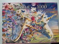 1000 Puzzle Zauberhafte Einhörner - vollzählig - guter Zustand Baden-Württemberg - Sindelfingen Vorschau