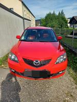 Roter Mazda 3 1.6 / TÜV 04/27 / BJ 2006 / 105 PS / 8-fach bereift Bayern - Schrobenhausen Vorschau