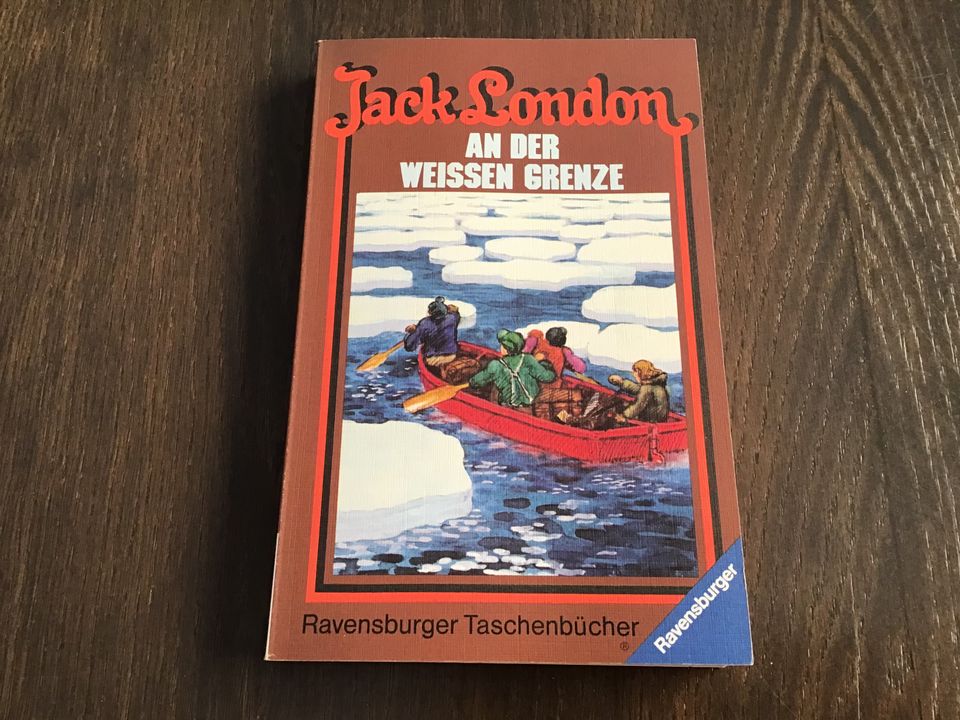 Jack London „An der weißen Grenze“ Taschenbuch 1984 - top in Moosburg a.d. Isar