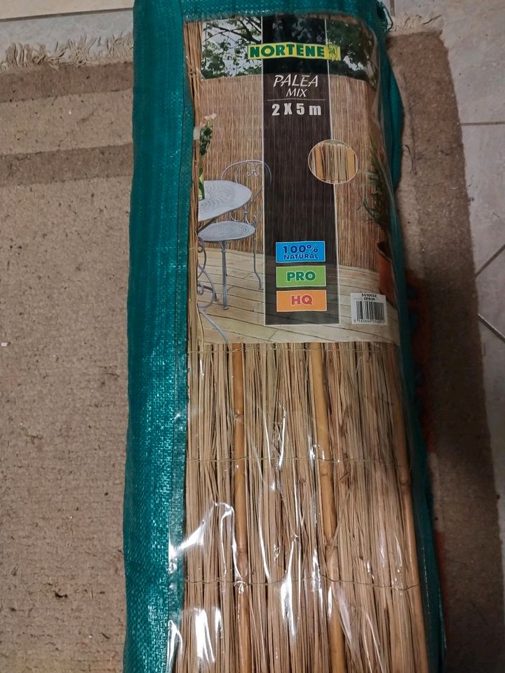 Sichtschutz Palea Mix 2x5 Meter NEU in Eltville