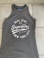 Superdry Gr M Kleid Schlauchkleid gestreift blau grau Aufdruck Bayern - Fürth Vorschau