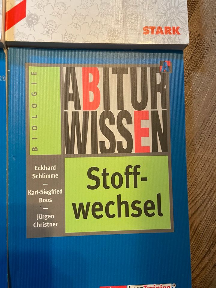 Biologie Abitur Bücher Klett Stark Verlag Set 4 Bücher in Lauchheim