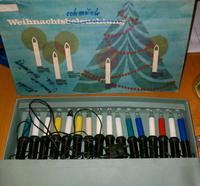 Vintage NERON Lichterkette 16erKerzenlichterkette Weihnachten DDR Hessen - Butzbach Vorschau
