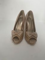 Peeptoes High Heels Beige Größe 36 Baden-Württemberg - Neckartailfingen Vorschau