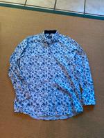 Tolles Herren Hemd Gr.43 hellblau mit Muster Hessen - Fulda Vorschau