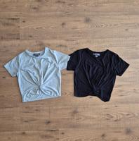 Primark 2x Damen Shirt Sommer T-Shirt Top mit Knotendetail Gr. 32 Niedersachsen - Göttingen Vorschau