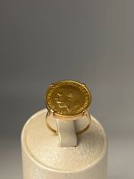 1911-1932 Großbritannien 750 Gold Ring 22k Münze George V. FJV Essen-West - Frohnhausen Vorschau