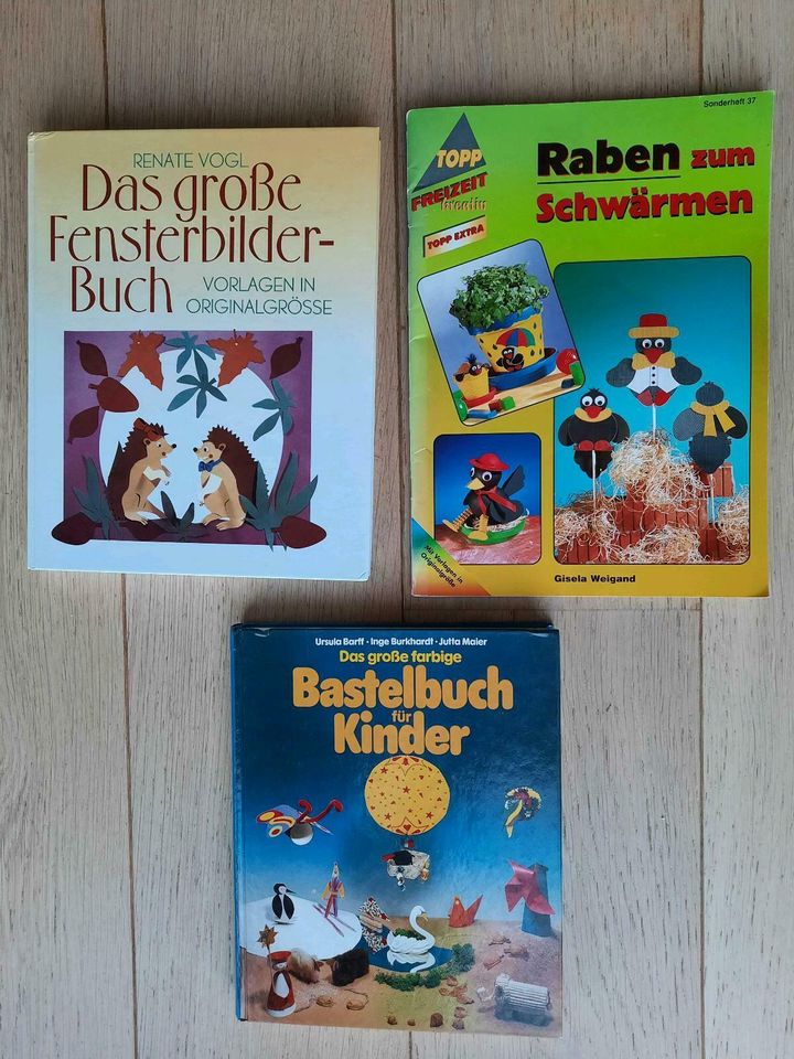 Bastelbücher Das große Fensterbilderbuch neu Raben zum Schwärmen in Würselen