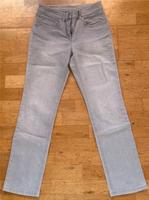 Hellgraue Low Waist Jeanshose mit Glitzersteinen Bayern - Roth Vorschau