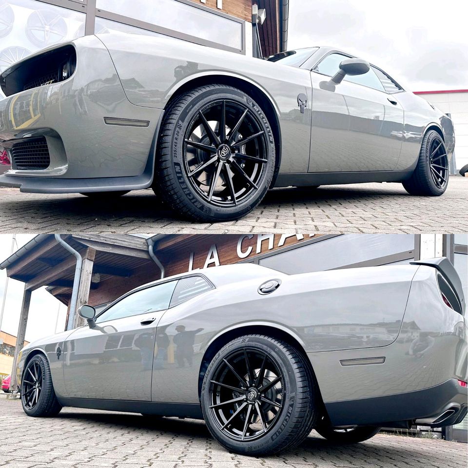 20 Zoll Deep Concave Felgen Dodge Challenger Charger SRT Widebody in Uhingen