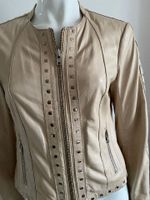 Milestone Echtleder Lederjacke creme Gr.40 NP700€ chic☀️ Bayern - Niederwerrn Vorschau