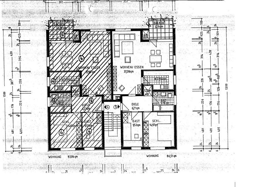 Eigentumswohnung, vermietet, in Bad Meinberg 3 ZKBB Stellplatz in Horn-Bad Meinberg