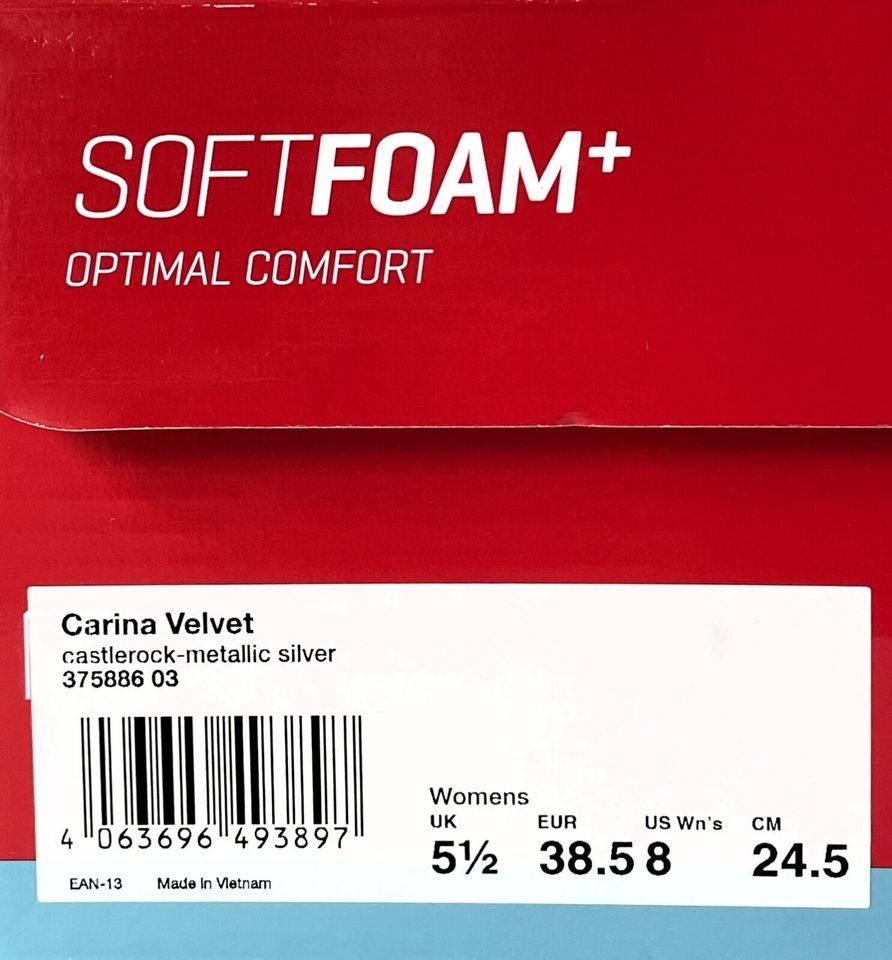 Neue PUMA Carina Velvet Limited Damen Sneaker Gr. 38,5 UK 5 ½ S in Bad Homburg
