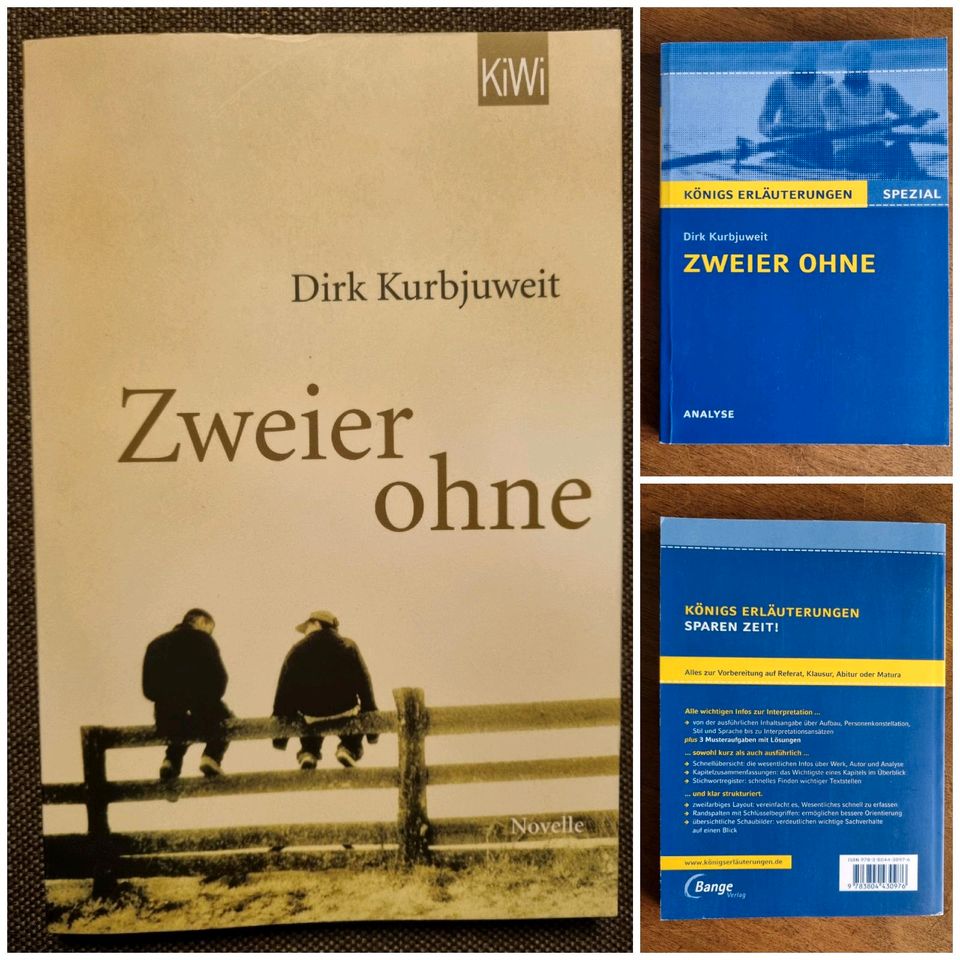 Buch Zweier ohne und die Königs Erläuterungen Dirk Kurbjuweit in Wunstorf