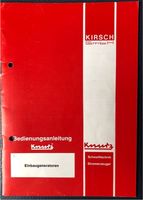Bedienungsanleitung Einbaugenerator Kirsch Hessen - Sulzbach Vorschau