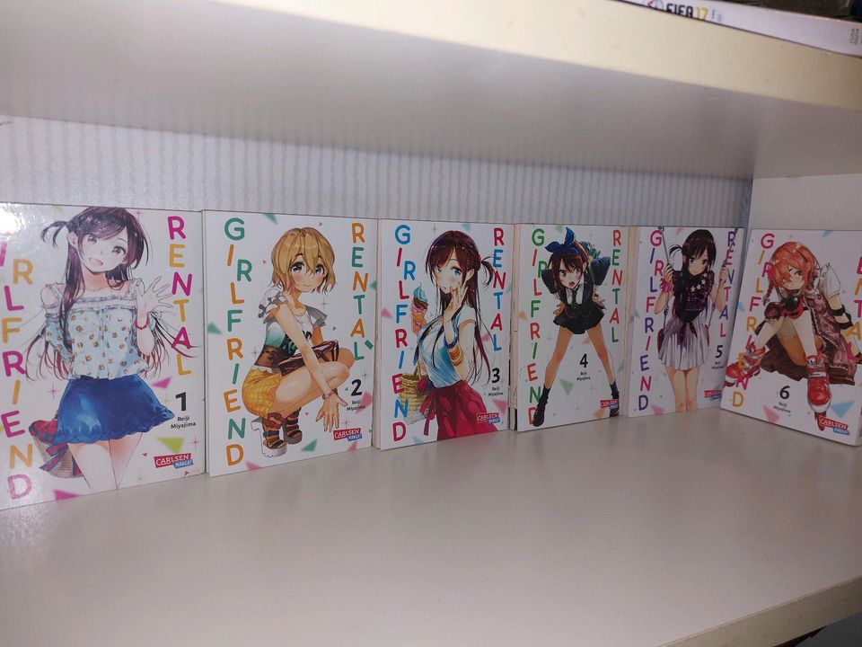 Girlfriend Rental Manga 1-6 in Hamburg