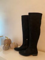 Zara schwarzer Wildleder Stiefel Berlin - Wilmersdorf Vorschau