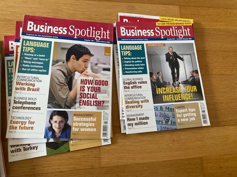 Business Spotlight, Zeitschrift, Englisch in Lüneburg