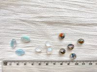 Veredelte Glasperlen - Mix besondere Perlen - Schmuck basteln Sachsen-Anhalt - Magdeburg Vorschau