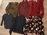 Kleiderpaket 6 Blusen spitze rüschen Damen xs Hessen - Cölbe Vorschau