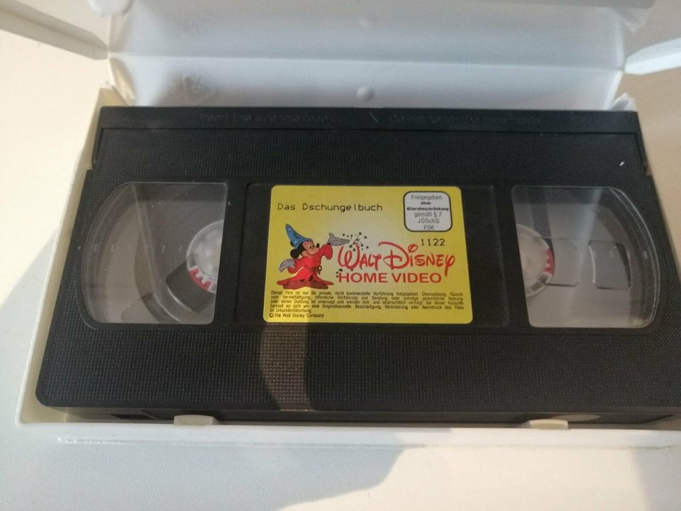 Verkaufe Disney Meisterwerke Das Dschungelbuch VHS mit Hologramm in Braunschweig