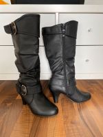 Super schicke Damenstiefel VAN HILL, schwarz, Gr. 39 Aachen - Horbach Vorschau