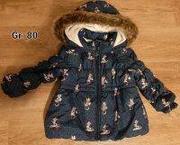 Mädchen-Winterjacke Gr. 80 Niedersachsen - Munster Vorschau