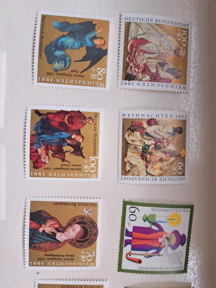 Set 14 Stk. Briefmarken Weihnachten neu Sammlung in Altenburg