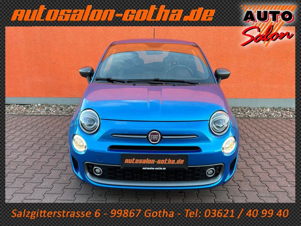 Fiat 500S LEDER+KLIMA+TELEFON+PDC+SPORT-Paket in Gotha