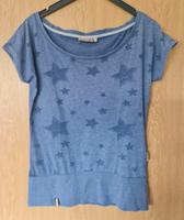 T-Shirt Shirt Naketano Kleidung Damen M L 40 42 blau Sterne Nordrhein-Westfalen - Verl Vorschau